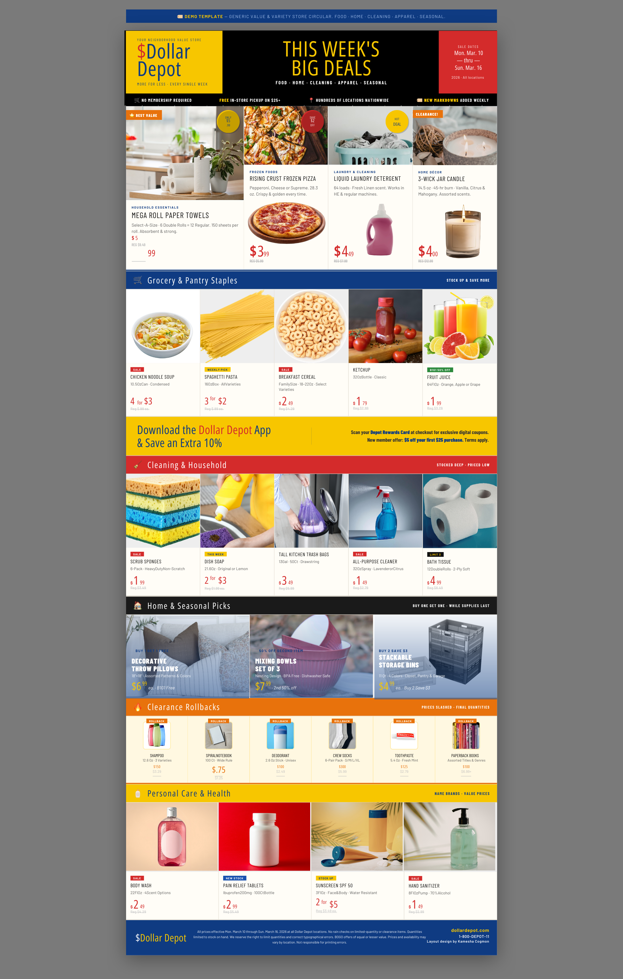 Dollar Depot Circular